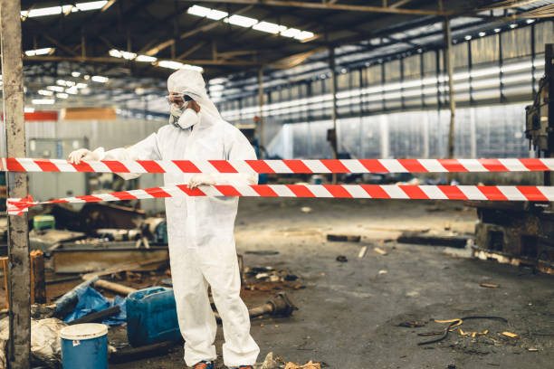 Professional Unattended Death Cleanup technician working in Roselle, IL